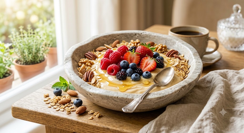 Acacia Honey Greek Yoghurt Breakfast Bowl