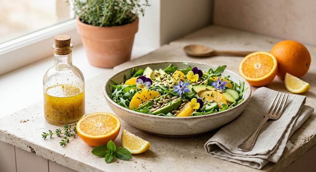Citrus Vinaigrette with Fennel Honey