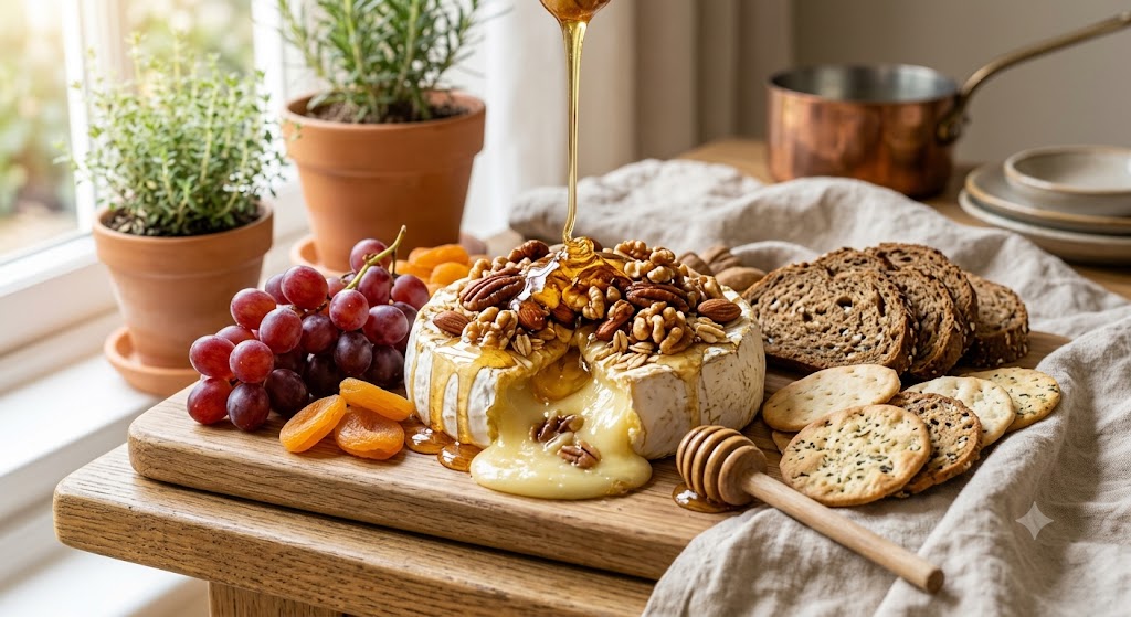 Golden Nut Honey Baked Camembert