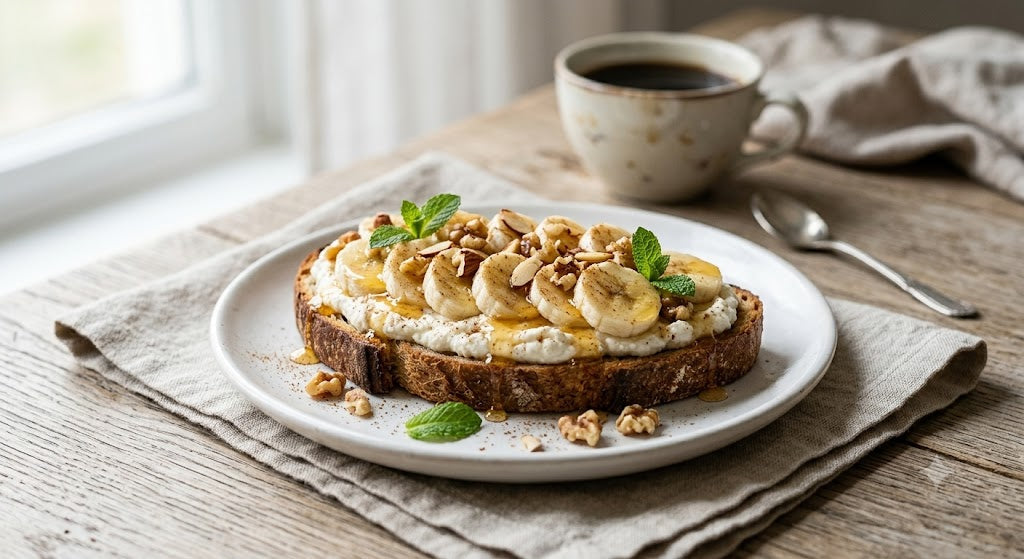 Golden Nut Honey Breakfast Toast