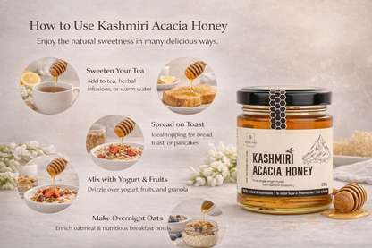 BeeBlend Acacia Honey with delicate floral notes