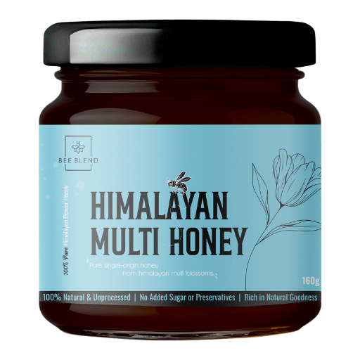 BeeBlend Himalayan Multi-Flora Honey product jar