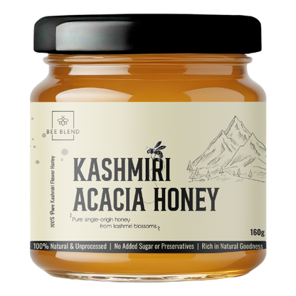 BeeBlend Kashmiri Acacia Honey product jar
