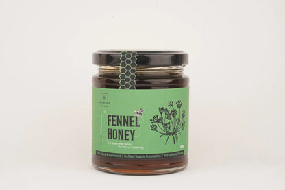 Wild Fennel Raw Honey | Mediterranean Herbal Gold