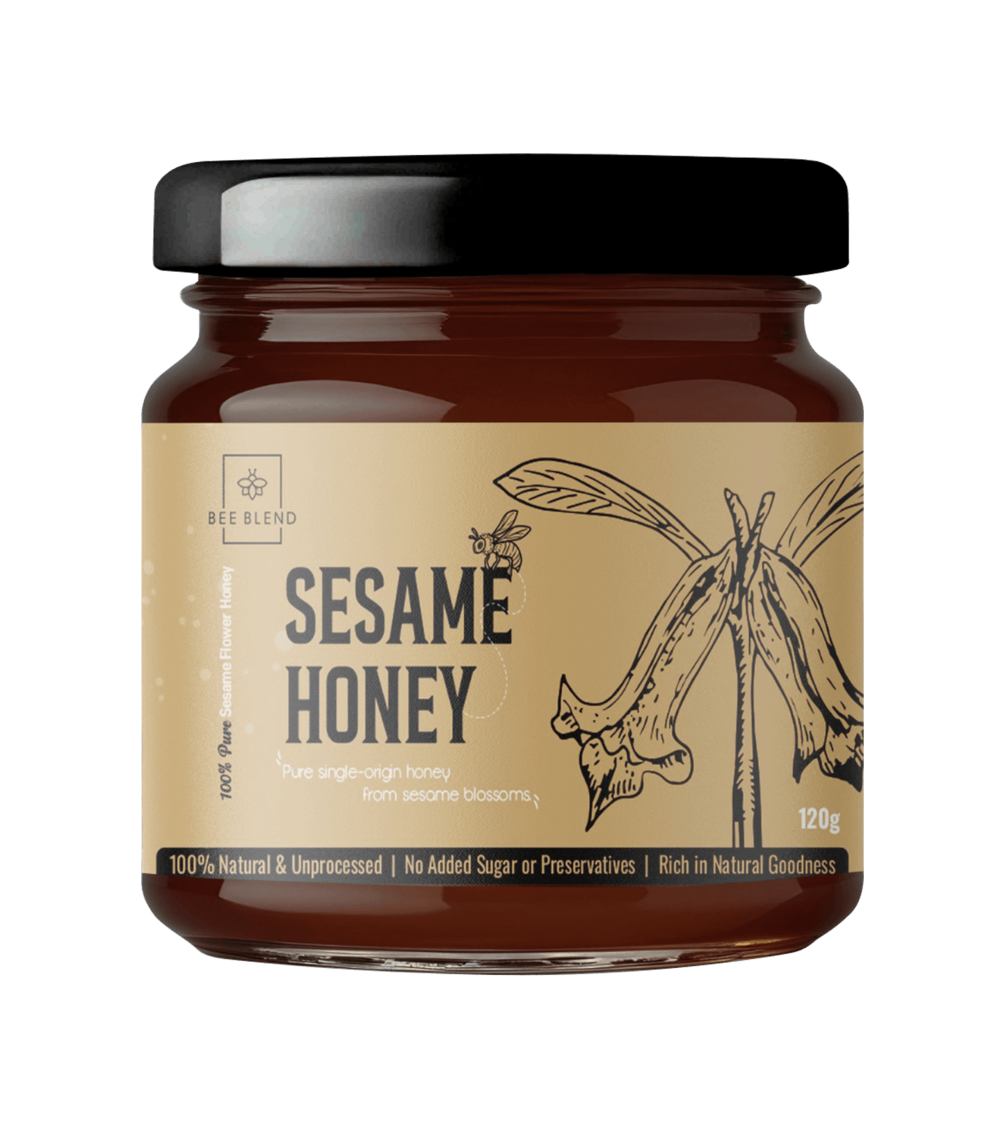 Sesame Honey (Jar)