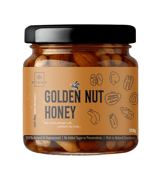 Golden Nut Honey (Jar)