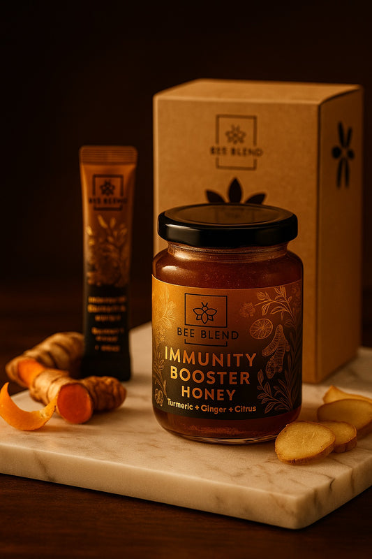 Immune Booster Honey (Ginger‑Turmeric Blend)